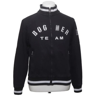Bogner, Bomberjacke, Herren, Größe: 46, Schwarz, Baumwolle, Print #sAZ