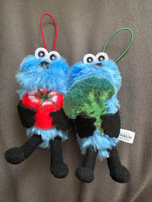 Offizielles PUPPET SUNSUN Fresh Food Plüsch Maskottchen 2025 Japan NEU selten...