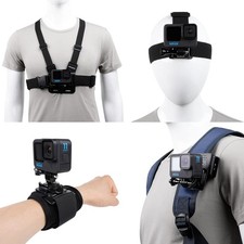 Accessories Set for GoPro Hero 13/12/11/10/9/8/7/6/5/4,New Quick Release Head St