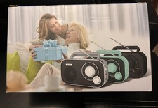 DreamSky Portable AM/FM Radio, Plug-In Wall/Battery Operated