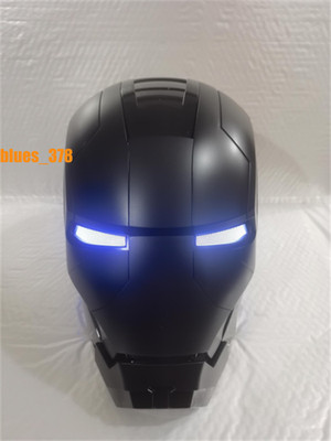 Iron Man MK5 Black 1:1 Helmet Wearable Voice-control Open&Close Cosplay boxed
