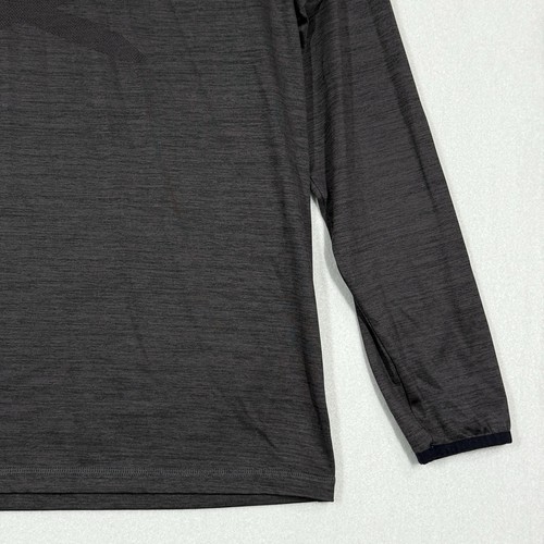 GFORE G/FORE Shirt Mens Medium 1/4 Zip Pullover Golf Skull Back Graphic Vented - Picture 7 of 11