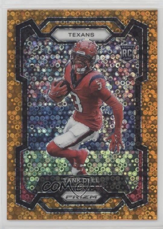 2023 Panini Prizm Rookies Disco Prizm Tank Dell #341 Rookie RC 12g7