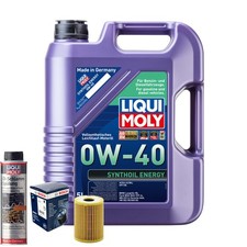 Motoröl 0W40 LIQUI MOLY Synthoil Energy 5L+BOSCH Ölfilter +Ölschlammspülung Motoröl 0W40 LIQUI MOLY Synthoil Energy 5L+BOSCH Ölfilter +Ölschlammspülung