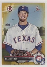 2017 Bowman Draft Gold 7/50 Noah Bremer #BD-127 nd3