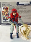 VINTAGE GI JOE ARAH CRAZYLEGS 1987 COMPLETE WITH CARD HASBRO