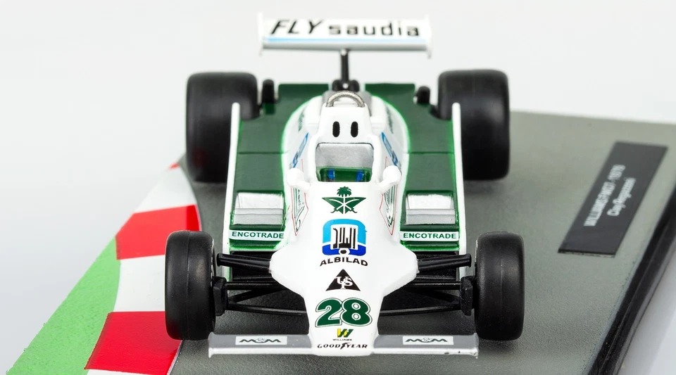 Williams FW07 Clay Regazzoni 1979 Modellino Scala 1:43 Formula1 F1 Blister Nuovo - Immagine 4 di 4