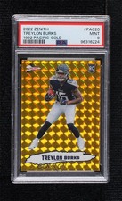 2022 Panini Zenith 1992 Pacific Gold 6/10 Treylon Burks #PAC-20 PSA 9 MINT 00ws