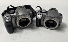 Canon EOS Digital Rebel  XT DSLR Camera Set For Parts or Repair 