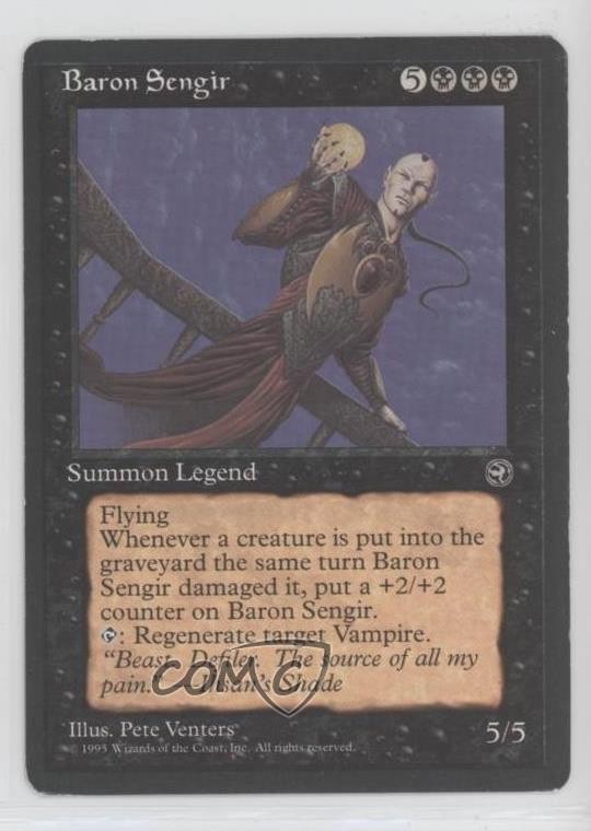 Baron Sengir Magic: Homelands 1995