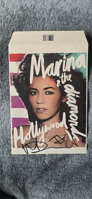 Marina & The Diamonds  Hollywood Limited Edition Signed Rare Vinyl