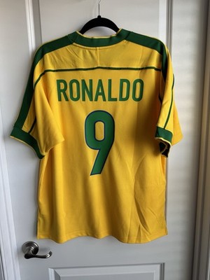 Brazil 98' Nike Ronaldo Large Reissue Jersey | eBay