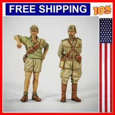 1/35 Scale Resin Figure Model Kiti History GK Officials and Privates in North...