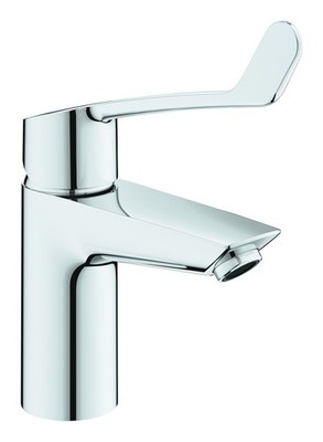Grohe Eurosmart Einhand-Waschtischbatterie langer Hebel mit Push-open...