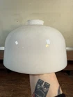 Victorian 10 Inch White Milk Glass Lamp Shade Part Chimney Globe Shade Oil Lamp