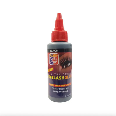 Salon Pro Black 30Sec EyeLash Glue 2fl.oz für Wimpernverlängerungen - Cluster Lash