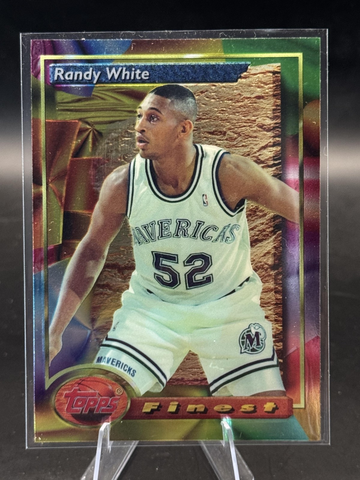 1993-94 Finest Randy White #161 - Dallas Mavericks