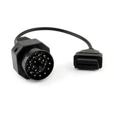 OBD2 Female to 20 Pin Extension Convert Adapter OBD1 to OBDII Cable Female 20