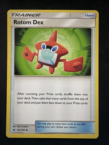 Rotom Dex - 2017 Pokemon Sun and Moon 131/149