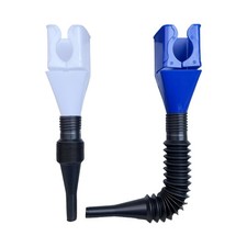 Funnels for Automotive Use,2pcs Retractable Auto Fuel Funnel for Oil Change,F...