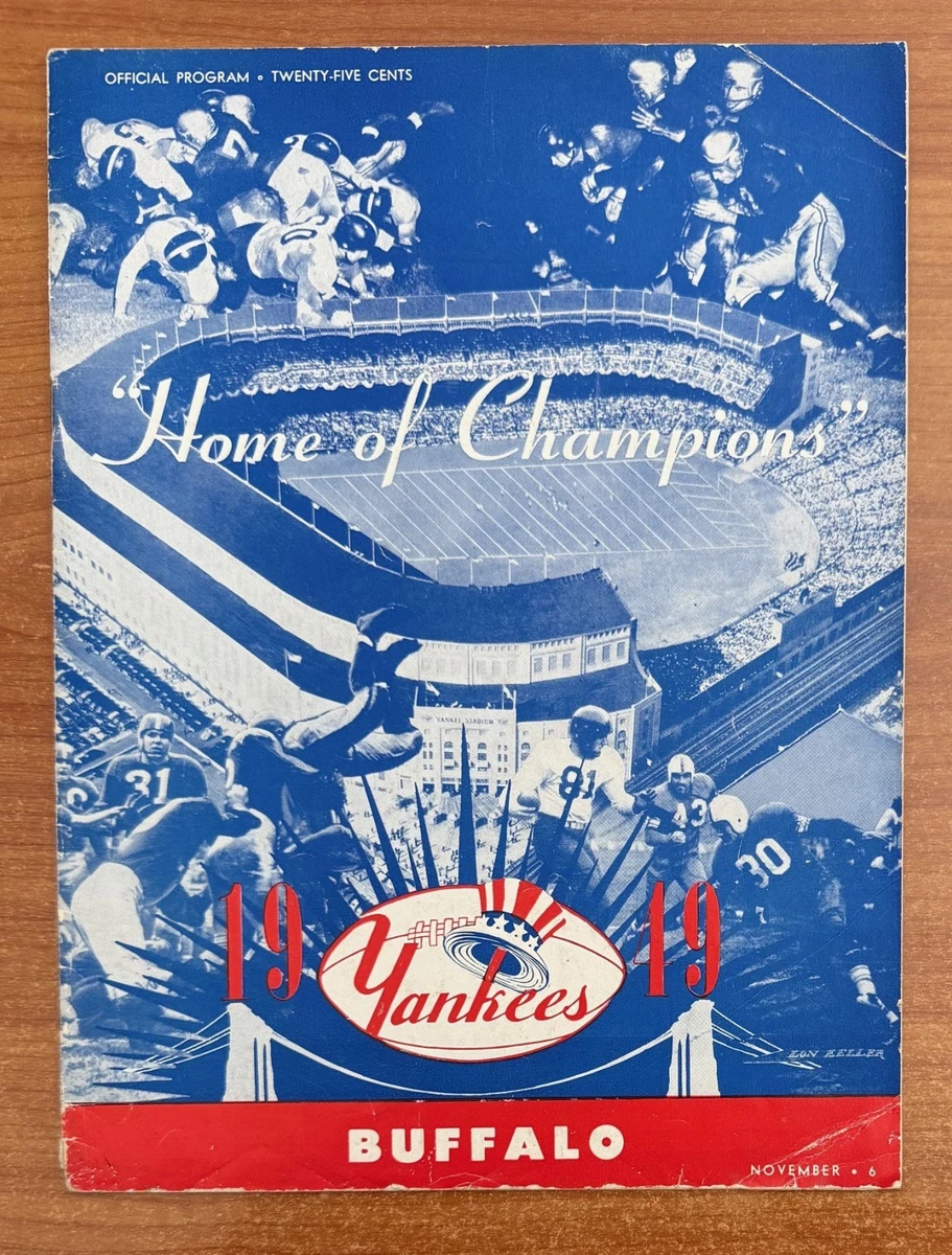 Targa In Latta Vintage 1961 Patriots Vs. Bills – Riproduzione Metallo 20x30 Cm Per Parete