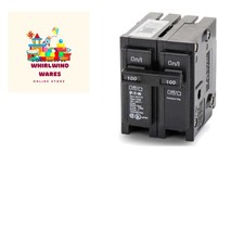Corporation Double Pole Interchangeable Circuit Breaker, 120/240V, 100-Amp
