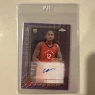 2025-26 Topps Chrome Collin Murray-Boyles Auto Geometric Purple /75 RC AU Raps