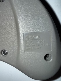 Sega Saturn Official Authentic Original Controller Gray - HSS 0101