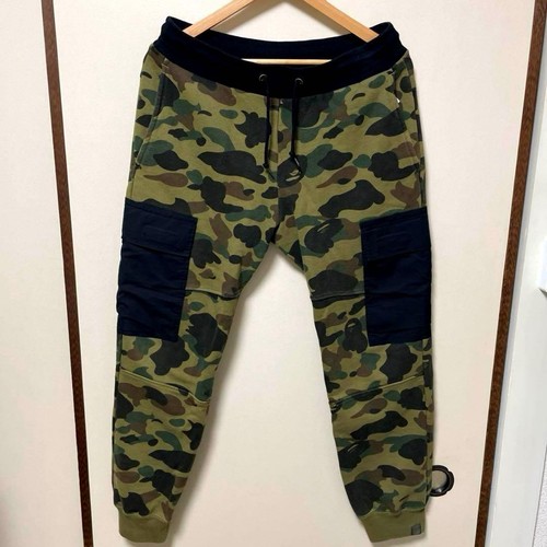 A Bathing Ape Rare Men Pants Wtaps Bape Sweat Camouflage 03 Limited Edition VHTF