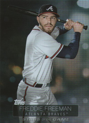 2019 Topps Series Stars of the Game Freddie Freeman #SSB-78 Atlanta Braves