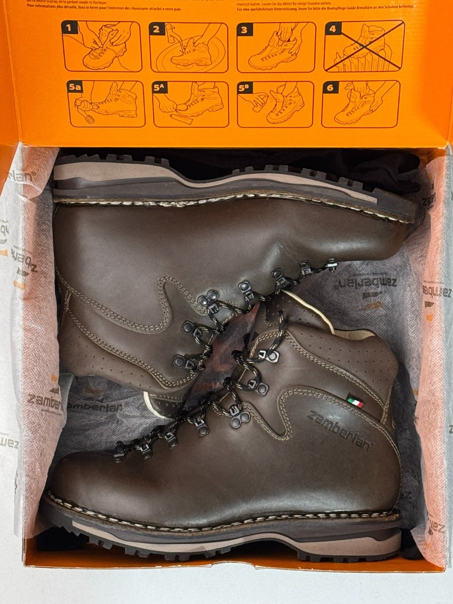 Clean Men's US 9-9.5/EU 43.5 Zamberlan 1023 Latemar NW leather