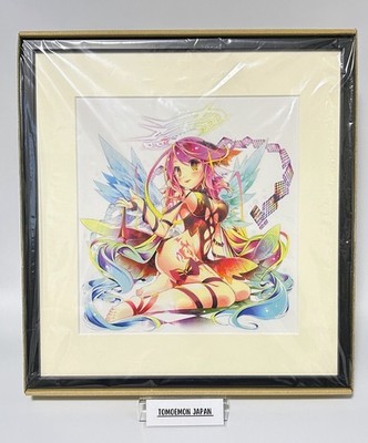 KADOKAWA No Game No Life 10th Anniversary Jibril Framed Animation Art