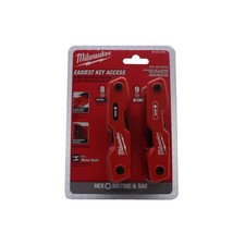 Milwaukee Folding Hex Key Set 17-piece Saemetric Combination