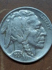 1937-P Buffalo Nickel 5c XF