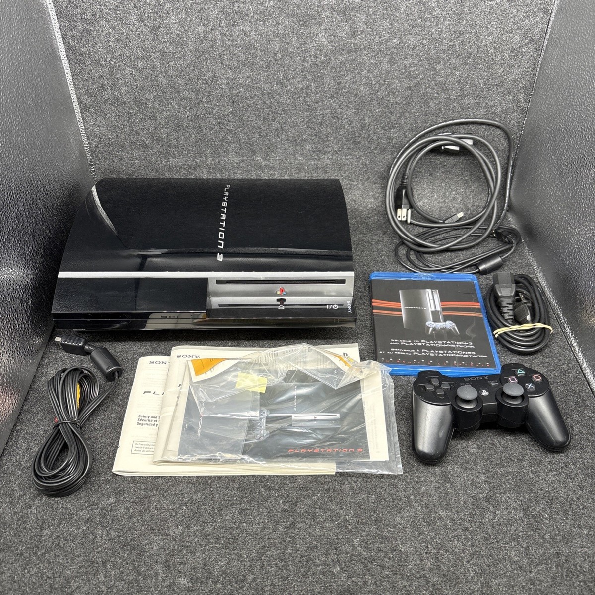 Sony PlayStation 3 Launch Edition 40GB Piano Black Console