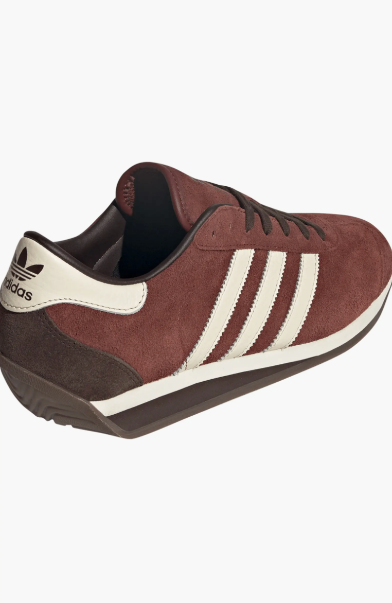 Men's Size 7.5 - Adidas Country 2 Fox Brown Cream White Dark Brown