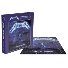 Metallica Ride the Lightning 500 Piece Jigsaw Puzzle New 16' x 16" Classic New