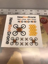 NewBeeDrone {NBD} DECALS NEW USA SHIPPED