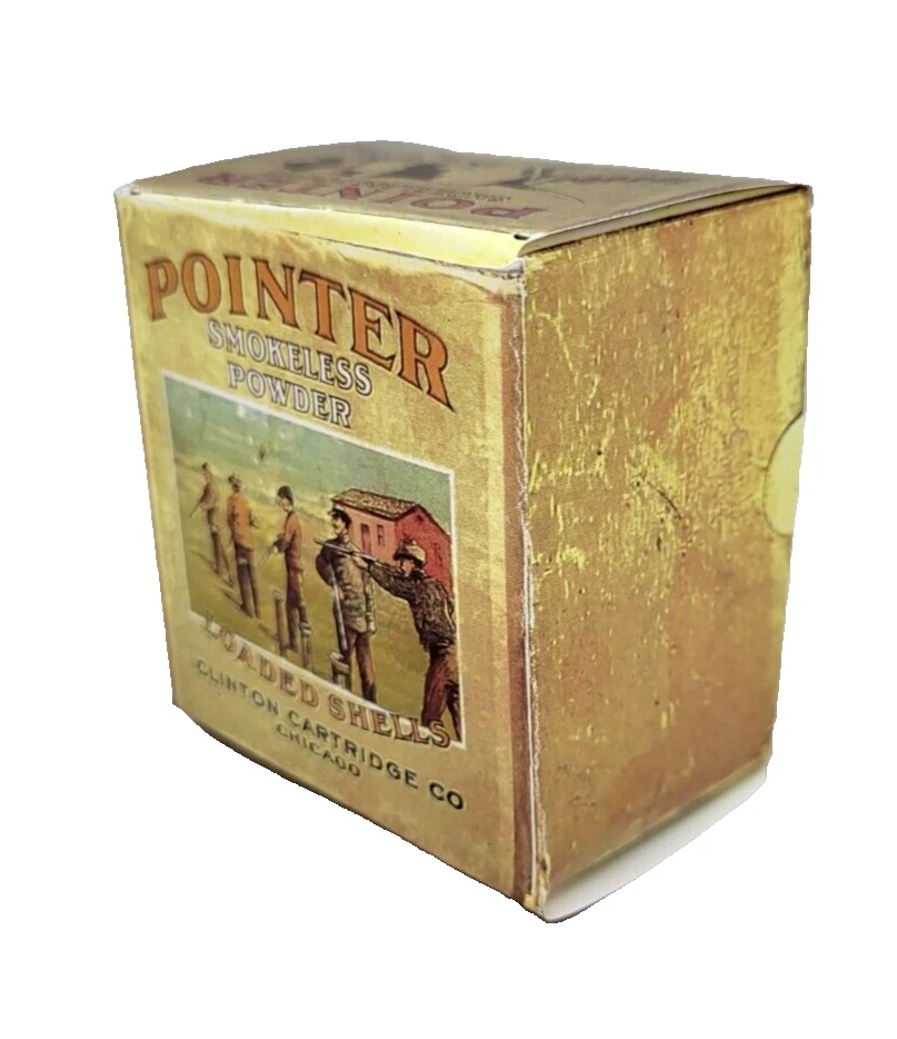 Vintage Pointer Smokeless Powder Loaded Shells Empty Box - REPRODUCTION - Image 2 of 4