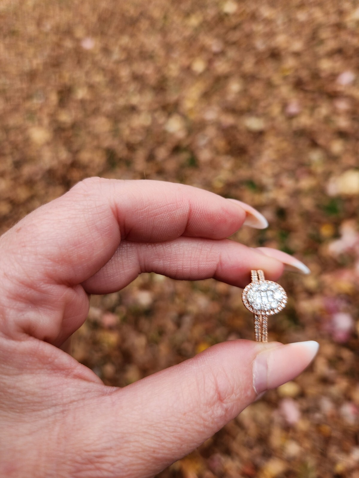 wedding ring set - image 7