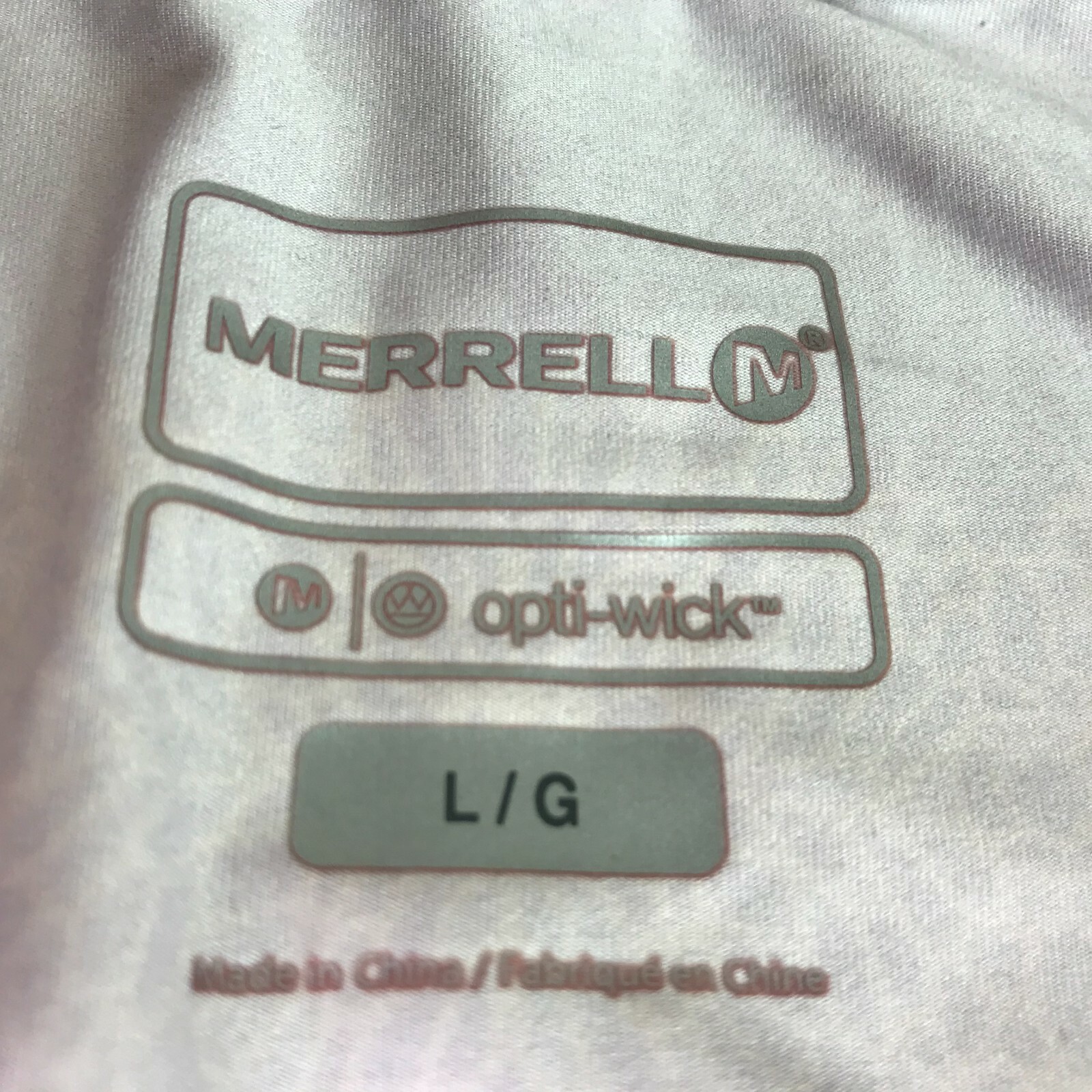 MERRELL Half Zip Pullover Size Women's Large. Pin… - image 4