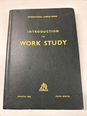 Vintage Introduction To Work Study International Labour Office  Geneva 1962