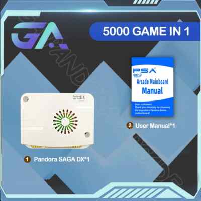 Pandora Box DX Saga SPECIAL 5000 Game Arcade JAMMA Version 3P4P 3D