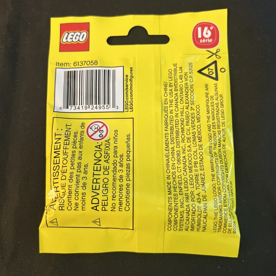 😎LEGO 71013 - Minifigures Series 16 - Factory Sealed Blind Bag - New Unopened - Image 2 of 2