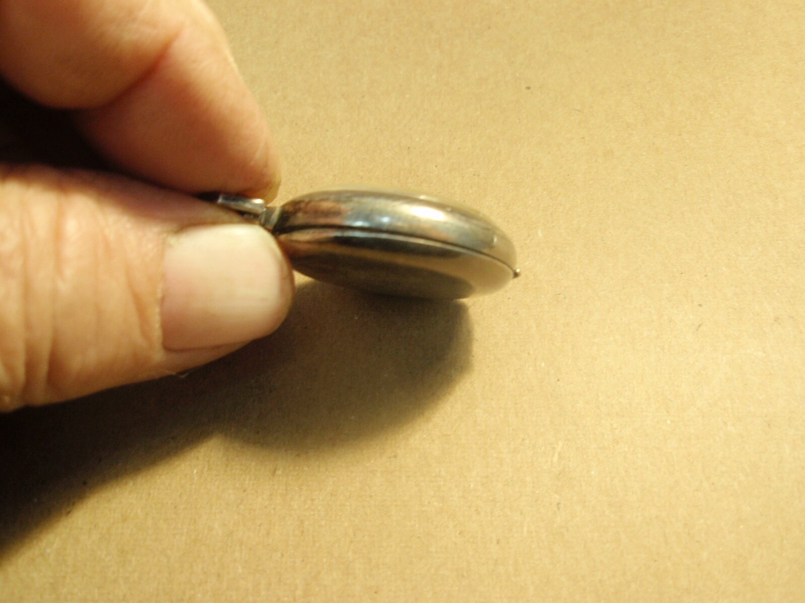 Croton 30mm Sterling Solid Silver Silver .925 Poc… - image 5