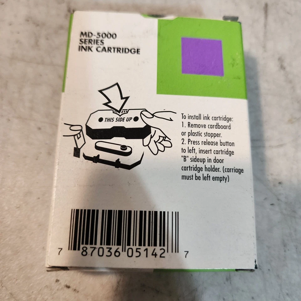 ALPS 105142-00 MD SERIES VPhoto Primer Ink Genuine New OeM Boxed free ship - Image 2 of 2