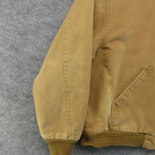 VTG Dickies Jacket Mens Large Brown Thermal Lined Canvas 90s Active Workwear - Picture 4 of 24