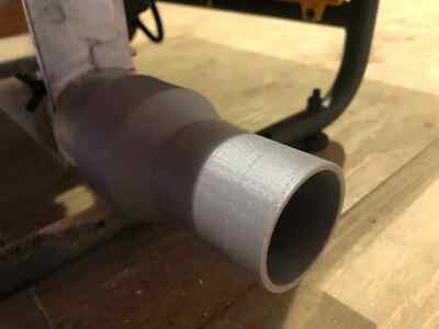 DeWALT Table Saw to 1 7/8-Inch Hose Adapter for Rigid Shop Vac
