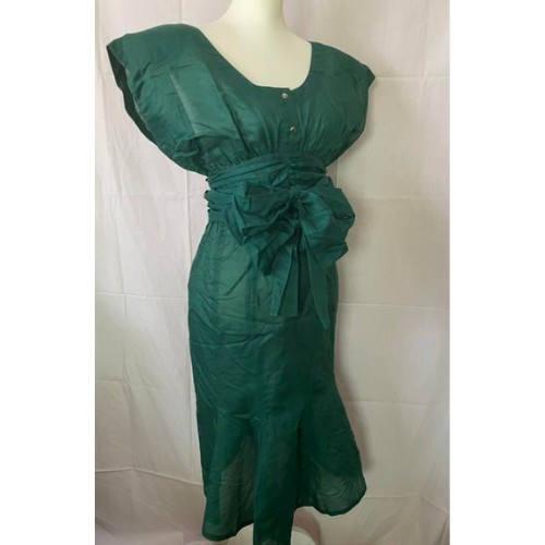 Thierry Mugler Dress Green Size JP 9/M Preowned One Of A Kind Ultra Rare image 3