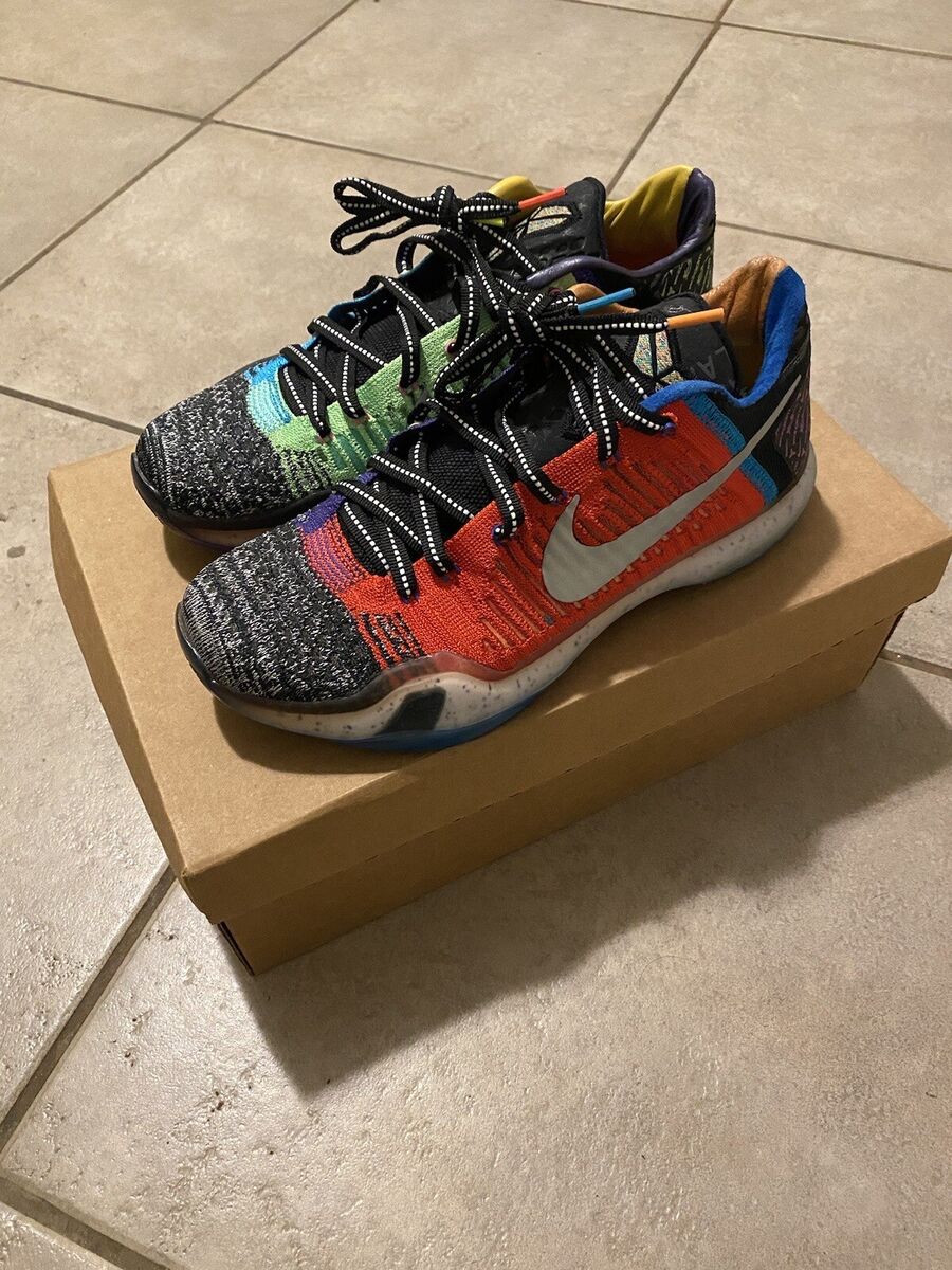 Nike Kobe 10 X Elite High Low What The Size 8.5 Rare Heat Nike Kobe 10 X Elite High Low What The Size 8.5 Rare Heat
